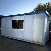画像1625：ユニットハウス　事務所に　物置に　倉庫に　いかがですか。　入荷しました。鍵付きです。